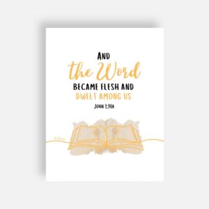 John 1:14a - 25 Christmas Cards